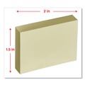 Sticky Notes & Post it | Universal UNV35663 1-1/2 in. x 2 in. Self Stick Note Pads - Assorted Pastel Colors (12/Pack) image number 2