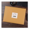 Envelopes & Mailers | Quality Park QUA37910 12 in. x 15.5 in. No. 110 28 lbs. Bond Weight Kraft Square Flap Clasp/Gummed Closure Clasp Envelope - Brown Kraft (100/Box) image number 2