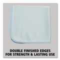 Just Launched | Rubbermaid Commercial FGQ63000BL00 Executive Series Hygen 16 in. x 16 in. Microfiber Glass Cleaning Cloths - Blue (12/Carton) image number 1