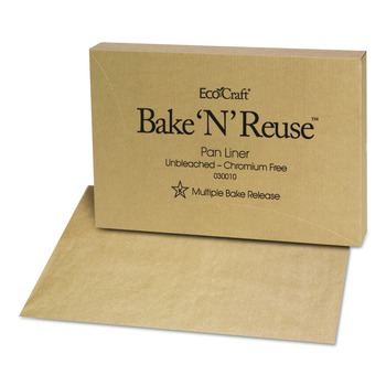 Bagcraft P030010 EcoCraft 16.38 x 24.38 Bake 'N' Reuse Pan Liner (1000/Carton)