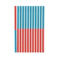 Pencils | Prismacolor 02456 Verithin 2 millimeter Dual-Ended Two-Color Pencils - Blue/Red Lead/Barrel (1-Dozen) image number 3