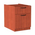Office Desks & Workstations | Alera ALEVA552222MC 15.63 in. x 20.5 in. x 19.25 in. Valencia Series 2-Drawer Hanging File Pedestal - Cherry image number 1
