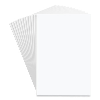 Universal M9-35614 100 Sheet Unruled 4 in. x 6 in. Scratch Pads - White (12/Pack)