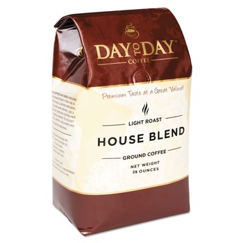 PRODUCTS | Day to Day Coffee PCO33700 28 oz. Bag 100% Pure Ground Coffee - House Blend