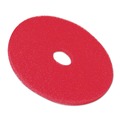 Just Launched | 3M 5100-14 14 in. Low-Speed Buffer Floor Pads - Red (5/Carton) image number 1