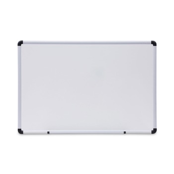 OFFICE PRESENTATION SUPPLIES | Universal UNV43723 36 in. x 24 in. Modern Melamine Dry Erase Board - White Surface, Aluminum Frame
