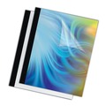 Sheet Protectors | Fellowes Mfg Co. 5256801 11 in. x 8.5 in. 121 to 180 Sheet Capacity Unpunched Thermal Binding System Presentation Covers - Clear (10/Pack) image number 1