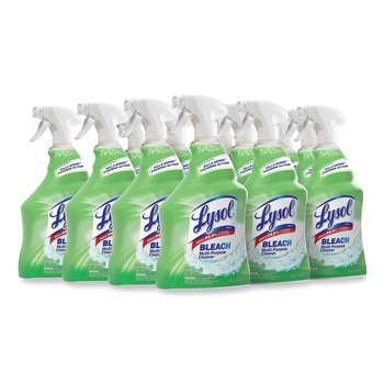 LYSOL Brand 19200-78914 32 oz. Spray Bottle Multi-Purpose Cleaner with Bleach (12/Carton)