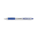 Pens | Pilot 32221 EasyTouch Medium 1 millimeter Retractable Ballpoint Pen - Blue Ink/Clear Barrel (1-Dozen) image number 3