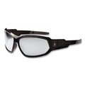 Safety & First Aid | Ergodyne 56080 Skullerz Loki Nylon/Polycarb Safety Glasses/Goggles - Black Frame/Indoor/Outdoor Lens image number 0