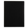 Notebooks & Pads | Blueline B41.81 80-Sheet 11 in. x 8.5 in. 1-Subject Medium/College Rule Duraflex Poly Notebook - Black Cover image number 0