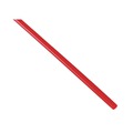 Cutlery | Boardwalk BWKSTRU525R10 5.25 in. Polypropylene Single-Tube Stir-Straws - Red (10000/Carton) image number 3