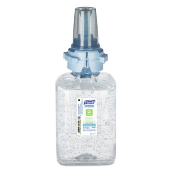 PURELL 8703-04 700 mL Fragrance Free Green Certified Advanced Refreshing Gel Hand Sanitizer for ADX-7 (4/Carton)