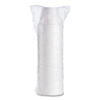 Dart 12SJ20 12 oz. Foam Food Containers - White (500/Carton)