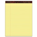 Notebooks & Pads | Ampad 20-022R 8.5 x 11.75 Sheets (50) Gold Fibre Quality Narrow Rule Writing Pads - Canary-Yellow Sheets (1-Dozen) image number 0