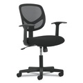 Office Chairs | Basyx HVST102 17 in. - 22 in. Seat Height 1-Oh-Two Mid-Back Task Chair Supports Up to 250 lbs. - Black image number 0