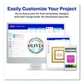 Just Launched | Avery 06870 Print-to-the-Edge 3/4 in. x 2-1/4 in. Return Address Labels - White (750/Pack) image number 3