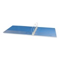 Binders | Universal UNV20733 11 in. x 8.5 in. 2 in. Capacity 3 Rings Slant D-Ring View Binder - Light Blue image number 2