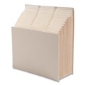 Dividers & Tabs | Smead 70226 Stadium File 10.5-in Expansion 12 Sections 1/3-Cut Tabs Letter Size Beige image number 0