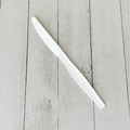 Cutlery | Boardwalk BWKKNIFEWHPSIW Heavyweight Wrapped Polystyrene Knife Cutlery - White (1000/Carton) image number 4