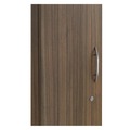 Office Filing Cabinets & Shelves | Alera VA621224WA 11.88 in. x 22.78 in. x 65 in. Valencia Series Wardrobe - Modern Walnut image number 3