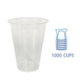 Cups and Lids | Boardwalk BWKWRAPCUP 9 oz Translucent Individually Wrapped Plastic Cold Cups (1000/Carton) image number 5