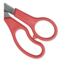 Back to School Sale | Westcott 40618 8 in. Long 3.5 in. Cut Length Value Line Stainless Steel Shears - Offset Red Handle image number 1