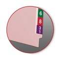 File Folders | Smead 25610 0.75 in. Expansion Shelf-Master Reinforced End Tab Colored Folders - Letter Size/Pink (100/Box) image number 5