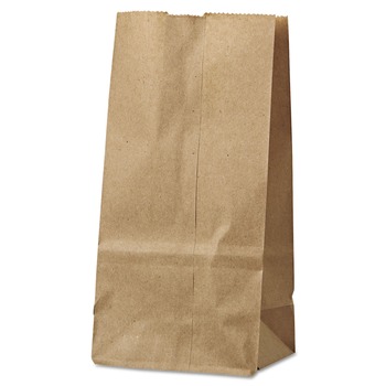General 18402 30-lb. Capacity #2 Grocery Paper Bags - Kraft (500 Bags/Bundle)