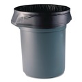 Trash Bags | Heritage H9250AK 46 in. x 50 in. 60 gal. 1.5 mil Linear Low Density Stock Trash Bags - Black (100/Carton) image number 2