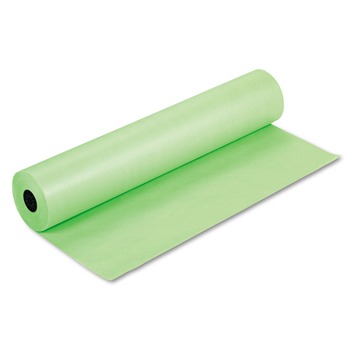 ART AND CRAFT PAPER | Pacon P0063120 Rainbow Duo-Finish 36 in. x 1000 ft. Colored Kraft Pape - Lite Green