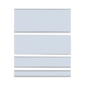 Labels | C-Line 87820 6 in. x 2 in. Side Load Magnetic Label Holders - Clear (10/Pack) image number 4