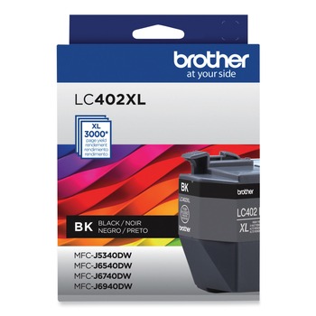Brother LC402XLBKS LC402XLBKS 3,000 Page-Yield High-Yield Ink - Black