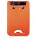 Just Launched | Saunders 00543 1/2 in. Clip Cap 8-1/2 in. x 12 in. Sheets Hi-Vis Deskmate II with calculator - Orange image number 2