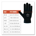 Cleaning Gloves | Ergodyne 17636 ProFlex 7501 Coated Waterproof Winter Gloves - 2X-Large Gray (1-Pair) image number 7
