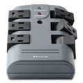 Surge Protectors | Belkin BP106000 1080 J 6 AC Outlets Pivot Plug Surge Protector - Gray image number 0
