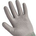Cleaning Gloves | Ansell KCC13825 EN388: 4X42B 9 in. Long G60 Level 3 Economy Cut Resistant Gloves - Large (Size 9), Gray/Marled Gray (12 Pairs/Carton) image number 2