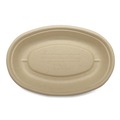 Bowls and Plates | World Centric BO-SC-UBB-LFP 32 oz 9.7 x 5.3 x 1.6 Fiber Paper Burrito Bowls - Natural (300/Carton) image number 1