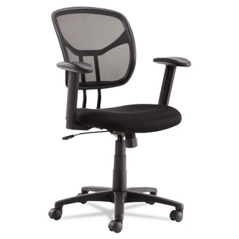 OFFICE CHAIRS | OIF OIFMT4818 17.72 in. - 22.24 in. Seat Height Swivel/Tilt Mesh Task Chair with Adjustable Arms Supports Up to 250 lbs. - Black