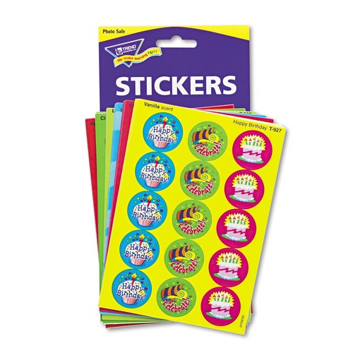 Just Launched | TREND T580 Holidays and Seasons Stinky Stickers Variety Pack - Assorted Colors (435/Pack) image number 0