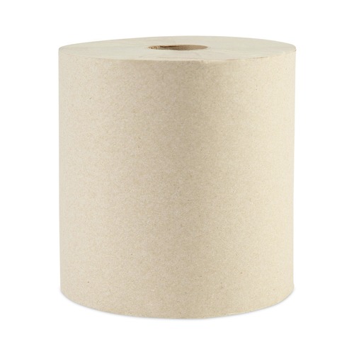 Paper Towels and Napkins | Boardwalk WPBWK32GREEN 1-Ply 8 in. x 800 ft. Green Xtra Roll Towels - Natural (6 Rolls/Carton) image number 0
