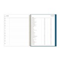 Notebooks & Pads | Blue Sky 137261 11 in. x 8.5 in. 12-Month (Jan-Dec 2026) Bakah Blue Weekly/Monthly Planner - Blue/White Cover image number 6