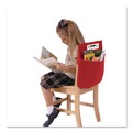 Office Chairs | Victor 10101 11 x 15.5 x 14 Elastic-Back Seat Sack for Chairs 12 in. to 17 in. Wide - Red image number 2
