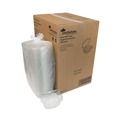 Food Trays, Containers, and Lids | Pactiv Corp. YCA910240000 EarthChoice 24 oz. Recycled PET Hinged Container - Clear (280/Carton) image number 3