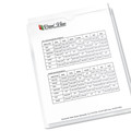 Sheet Protectors | Avery 74804 9 in. x 12 in. Top-Load Clear Vinyl Envelopes with Thumb Notch - Clear (10/Pack) image number 2