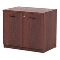 Office Filing Cabinets & Shelves | Alera ALEVA613622MC 34.13 in. x 22.78 in. x 29.5 in. Valencia Series Storage Cabinet - Medium Cherry image number 2