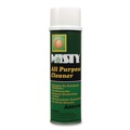 All-Purpose Cleaners | Misty 1001583 19 oz. Aerosol Spray Green All-Purpose Cleaner- Citrus Scent (12/Carton) image number 1