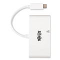 Electronic Adapters & Chargers | Tripp Lite U444-06N-H4GU-C USB-C 4K HDMI USB-A PD Charging 4K Dock with Charging and Ethernet - White image number 9