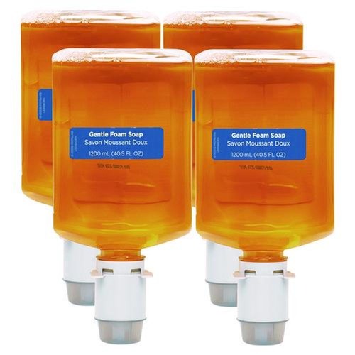 Hand Soaps | Georgia Pacific Professional 43715 Pacific Blue Ultra 1200 mL Foam Soap Manual Dispenser Refill - Pacific Citrus (4/Carton) image number 0