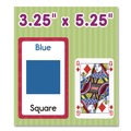 Flash Cards | Carson-Dellosa 0769646891 Colors and Shapes Flash Cards, 3.25 x 5.25, Assorted Colors, 54 Cards image number 4
